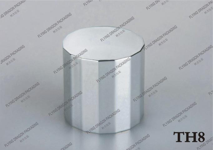 15FEA LUXURY ROUND PERFUME CAP CLOSURES; LUXURY BOTTLE CAPS; CUSTOM PREMIUM COSMETIC LID; PERFUME PACKAGING [TH8]