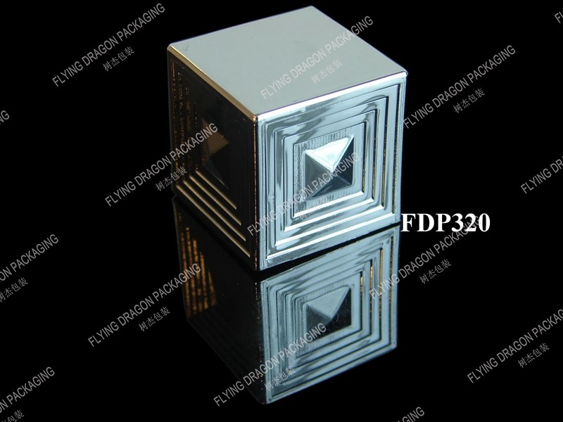 15FEA LUXURY ROUND PERFUME CAP CLOSURES; LUXURY BOTTLE CAPS; CUSTOM PREMIUM COSMETIC LID; PERFUME PACKAGING [FDP320]