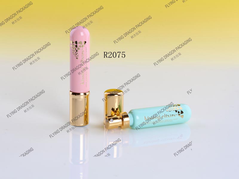 15ML EMPTY ROUND BOTTOM VIAL WITH ALUMINUM CRIMP SPRAYER AND ALUMINUM CAP; ATOMIZER SPRAY BOTTLE;PORTABLE TRAVEL SUB-BOTTLING SAMPLE COSMETIC CONTAINER GLASS PERFUME BOTTLE [R2075]