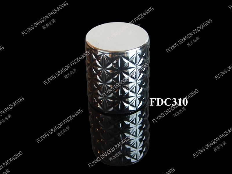 15FEA LUXURY ROUND PERFUME CAP CLOSURES; LUXURY BOTTLE CAPS; CUSTOM PREMIUM COSMETIC LID; PERFUME PACKAGING [FDP310]