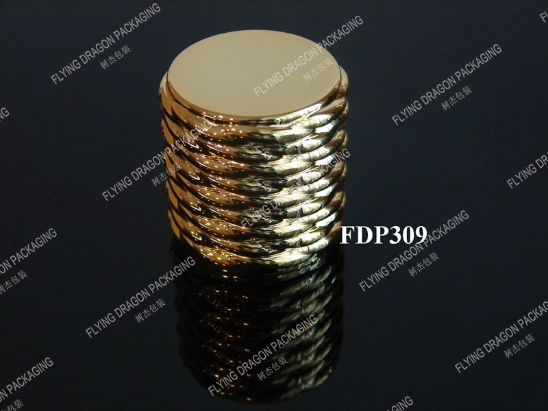 15FEA LUXURY ROUND PERFUME CAP CLOSURES; LUXURY BOTTLE CAPS; CUSTOM PREMIUM COSMETIC LID; PERFUME PACKAGING [FDP309]