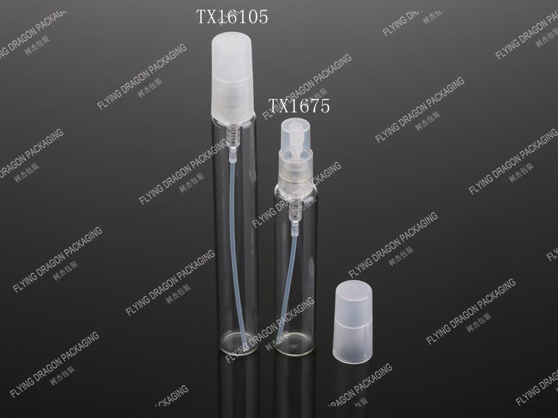 10-15ML PORTABLE EMPTY PERFUME BOTTLE WITH CAP; POCKET SPRAY GLASS PERFUME BOTTLE; CLEAR GLASS SPRAY BOTTLE FOR PERFUME PACKAGING[TX series]