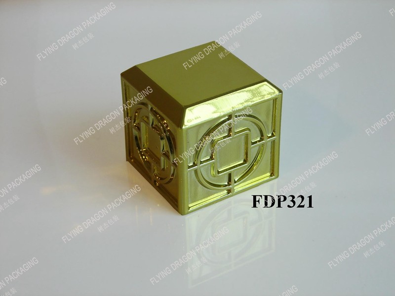 15FEA LUXURY ROUND PERFUME CAP CLOSURES; LUXURY BOTTLE CAPS; CUSTOM PREMIUM COSMETIC LID; PERFUME PACKAGING [FDP321]