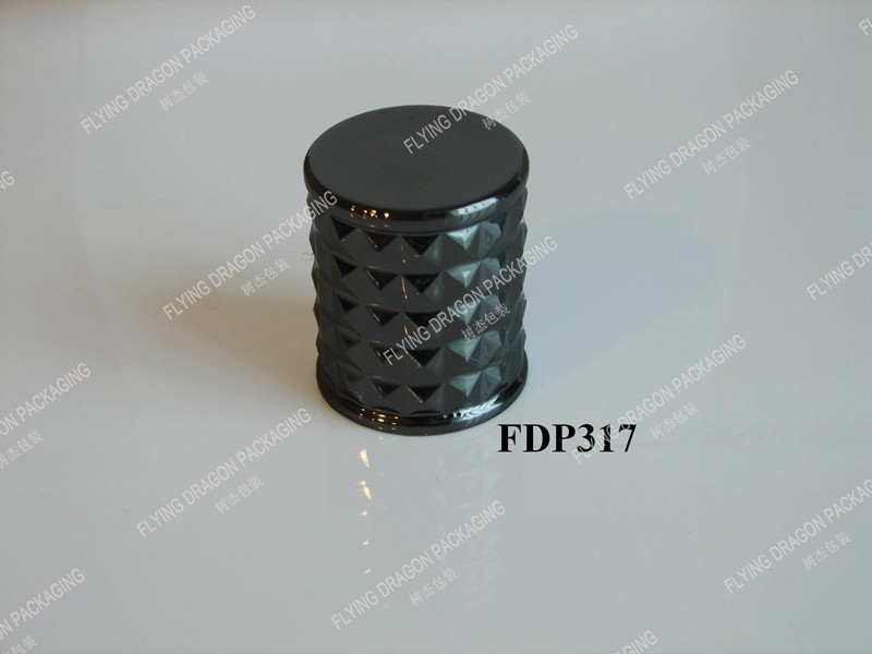 15FEA LUXURY ROUND PERFUME CAP CLOSURES; LUXURY BOTTLE CAPS; CUSTOM PREMIUM COSMETIC LID; PERFUME PACKAGING [FDP317]