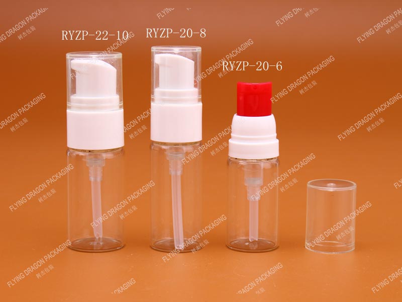 6-10ML LUXURY COSMETIC SERUM LOTION CREAM CLEAR GLASS SKINCARE PACKAGING BOTTLE; LOTION MOISTURIZING CREAM CONCENTRATE SERUM COSMETIC GLASS BOTTLE WITH LOTION PUMP [RYZP series]